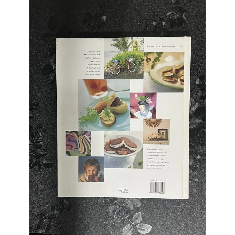 Great Parties Recipes Menus Gardening Martha Stewart 1997